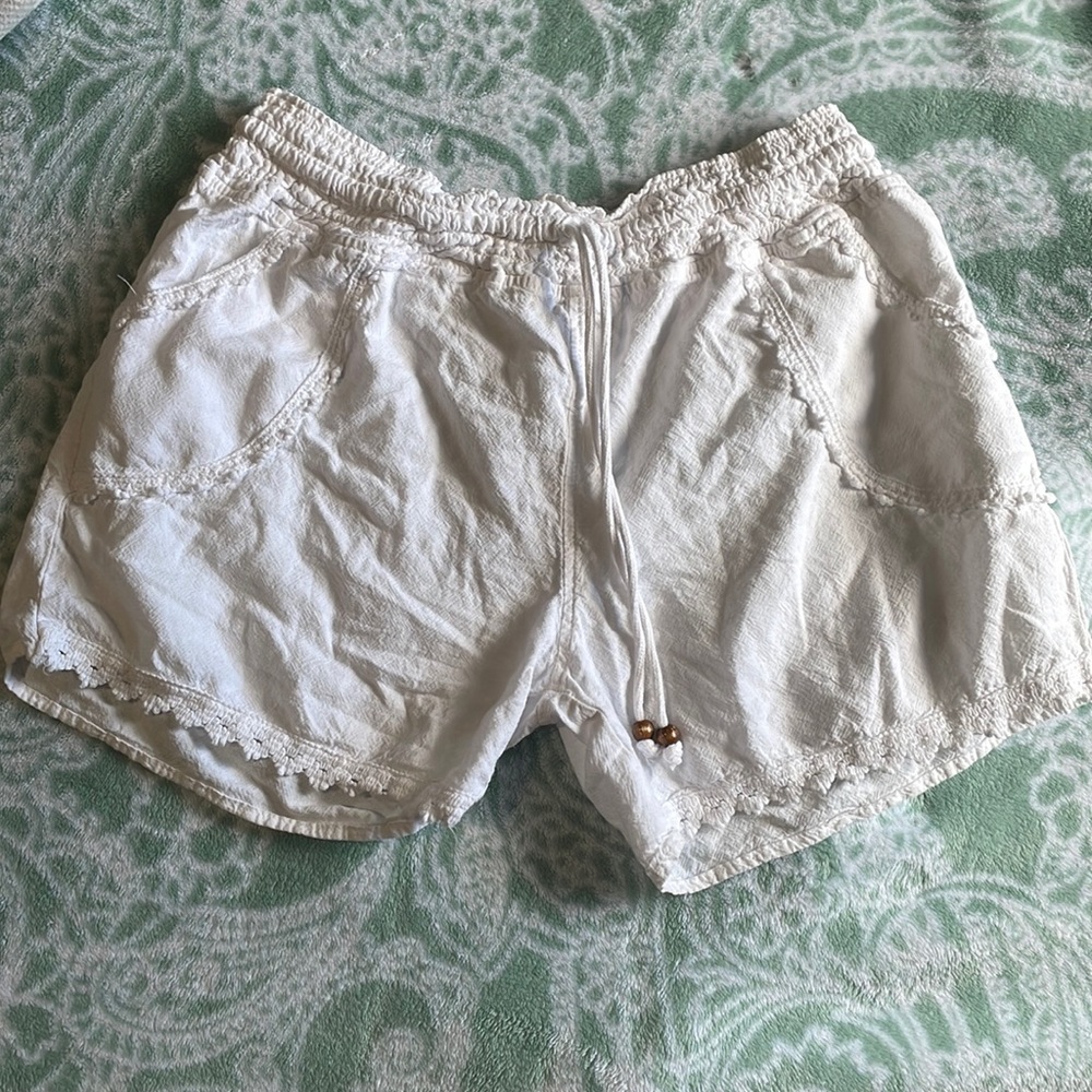 white shorts, very comfortable